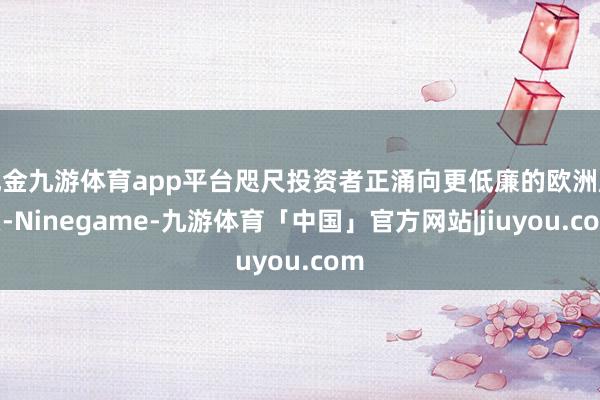 现金九游体育app平台咫尺投资者正涌向更低廉的欧洲股票-Ninegame-九游体育「中国」官方网站|jiuyou.com